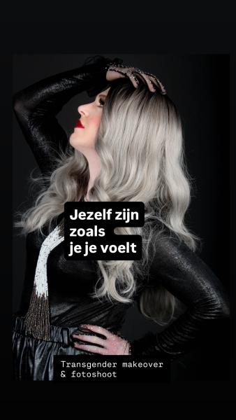 1. makeover fotoshoot transformatie