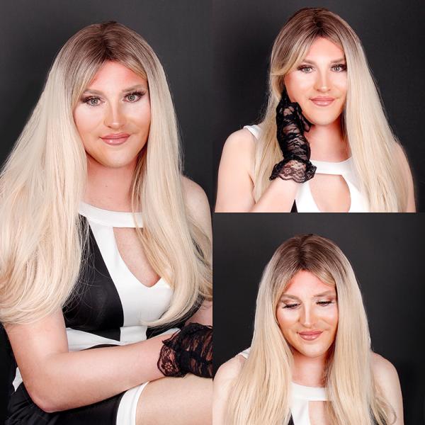 transgenderstyling visagie en pruik